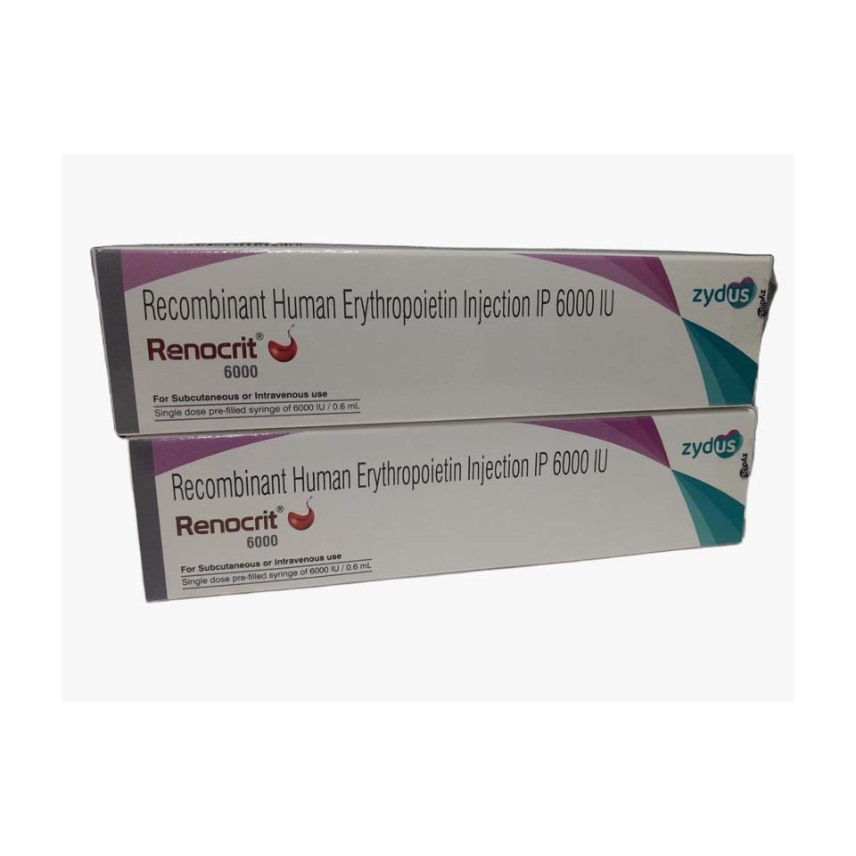 Recombinant Human Erythropoietin 6000iu Injection Manufacturers in Delhi