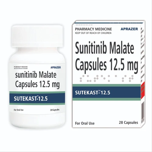 Sunitinib Malate 12.5mg Capsules