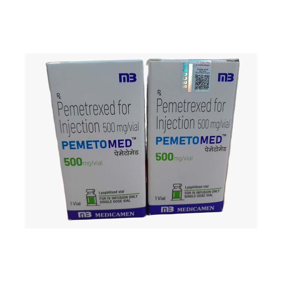 Pemetrexed 500mg Injection Manufacturers in Delhi