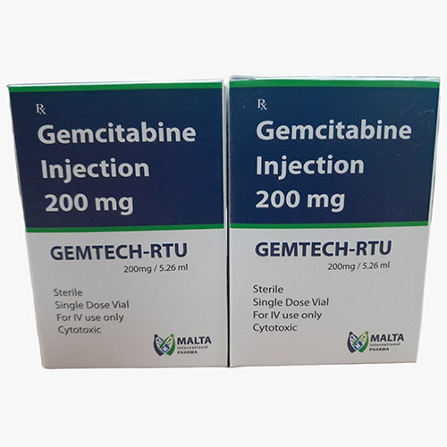 Gemtech-Rtu 200mg - Gemcitabine Injection Manufacturers in Delhi