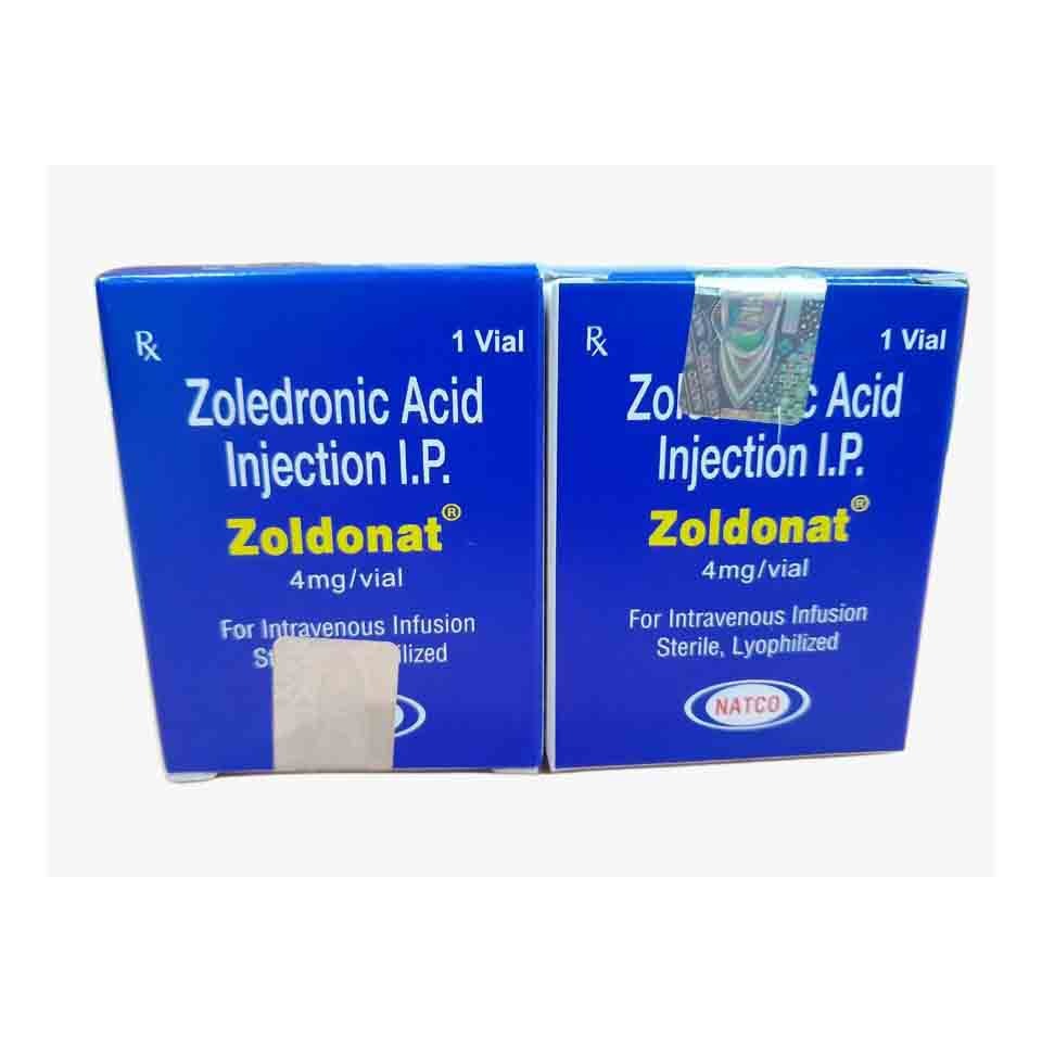 Zoledronic Acid 4mg Injection Manufacturers in Delhi