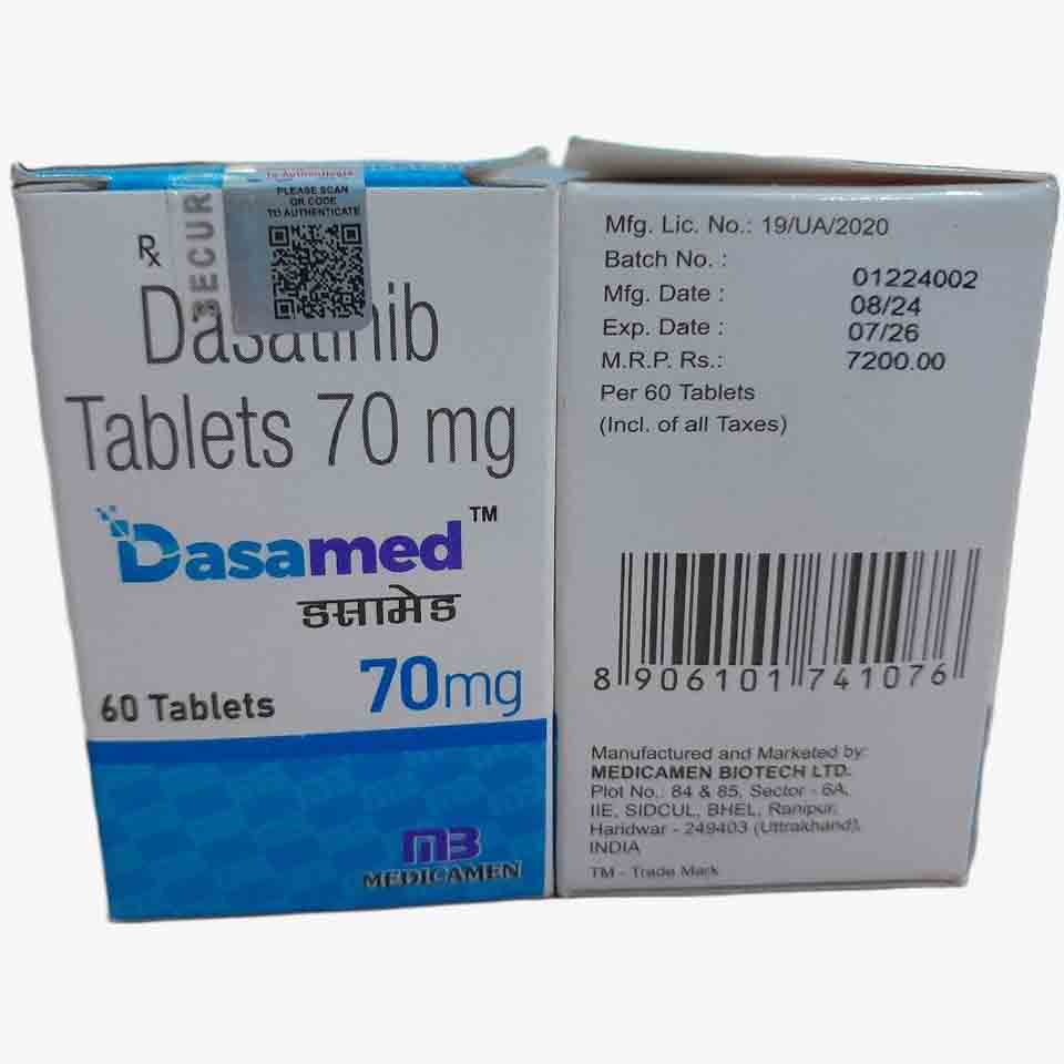 Dasatinib 70mg Tablets