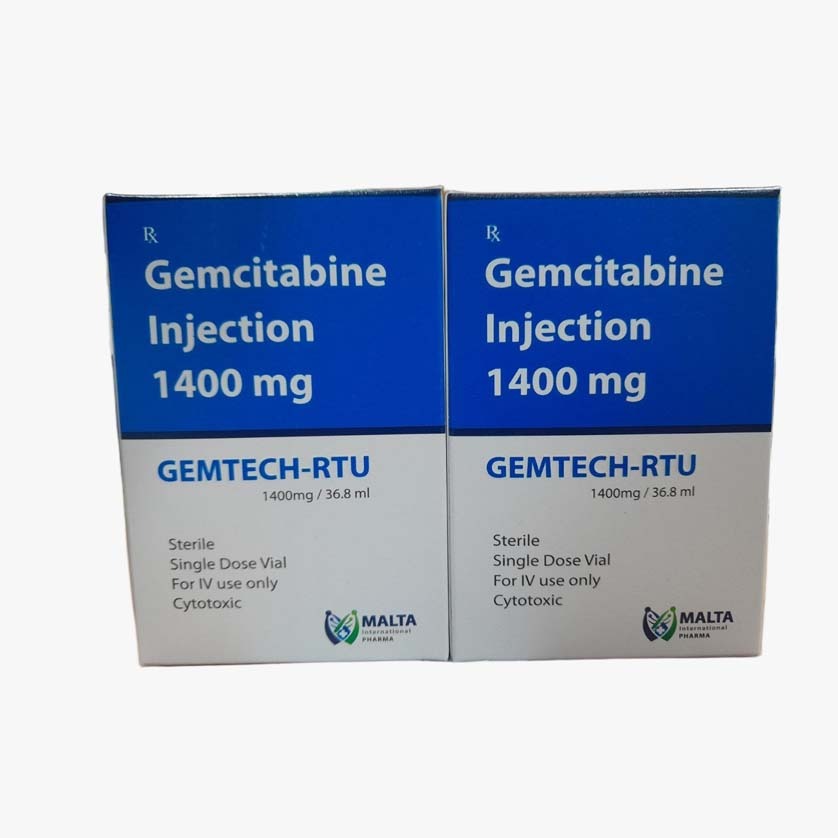 Gemtech-Rtu 1400mg - Gemcitabine Injection Manufacturers in Delhi