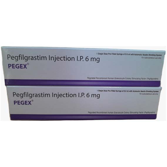 Peg-Gcsf 6mg (Pegfilgrastim) Injection Manufacturers in Delhi