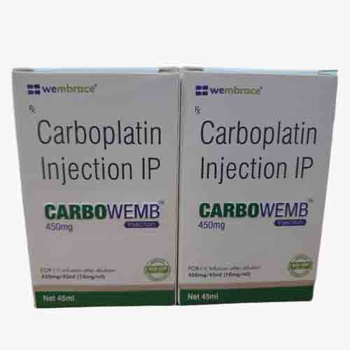 Carboplatin 450mg Injection Manufacturers in Delhi