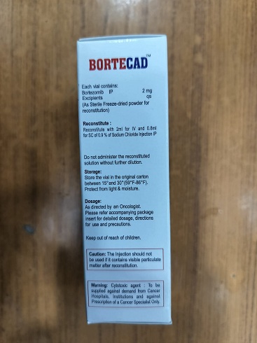 Bortecad 2mg - Bortezomib Injection