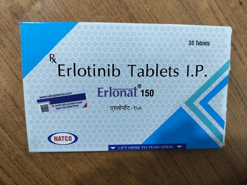 Erlonat 150mg - Erlotinib Tablets