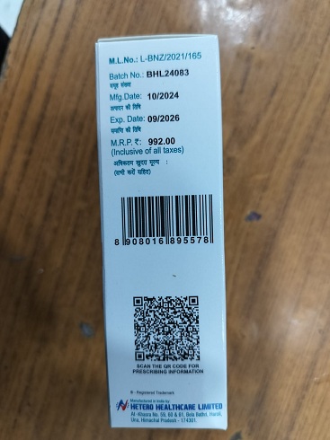 Carbotero 150mg - Carboplatin Injuction