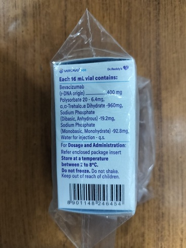 Versavo 400mg - Bevacizumab Injections