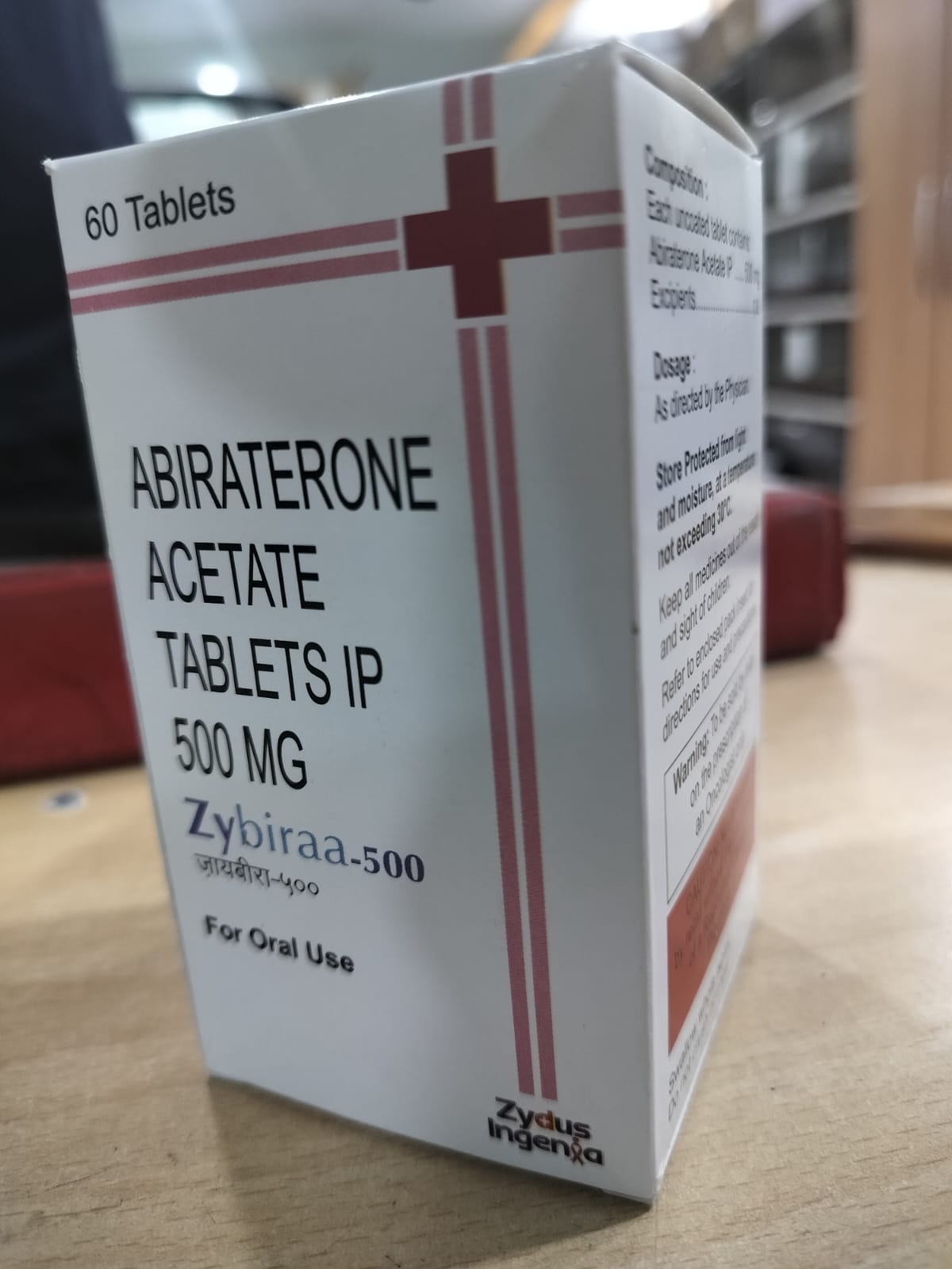 Zybiraa (250mg / 500mg) - Abiraterone Acetate Tablets