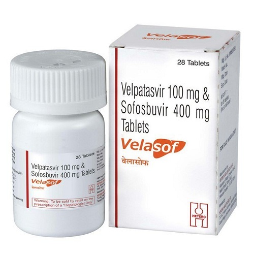 Velasof - Velpatasvir 100mg & Sofosbuvir 400mg Tablets