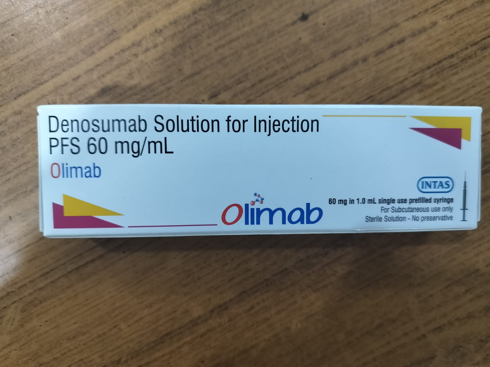 Olimab 60mg - Denosumab Solution For Injuction