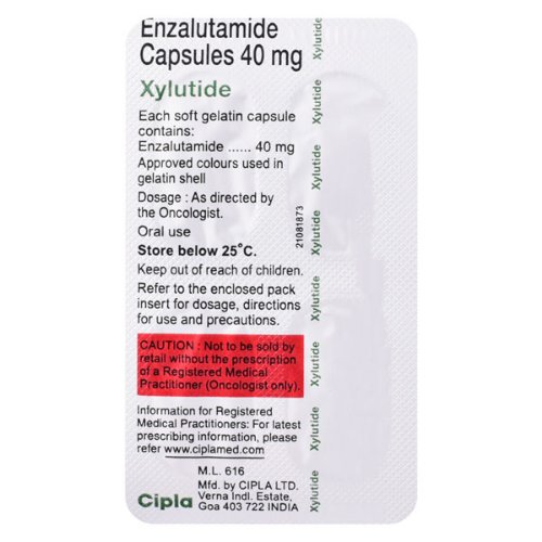 Xylutide 40mg - Enzalutamide Capsules