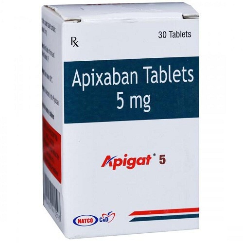 Apigat 5mg - Apixaban Tablets