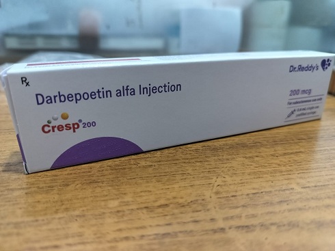 Cresp 200mcg - Darbepoetin Alfa Injection