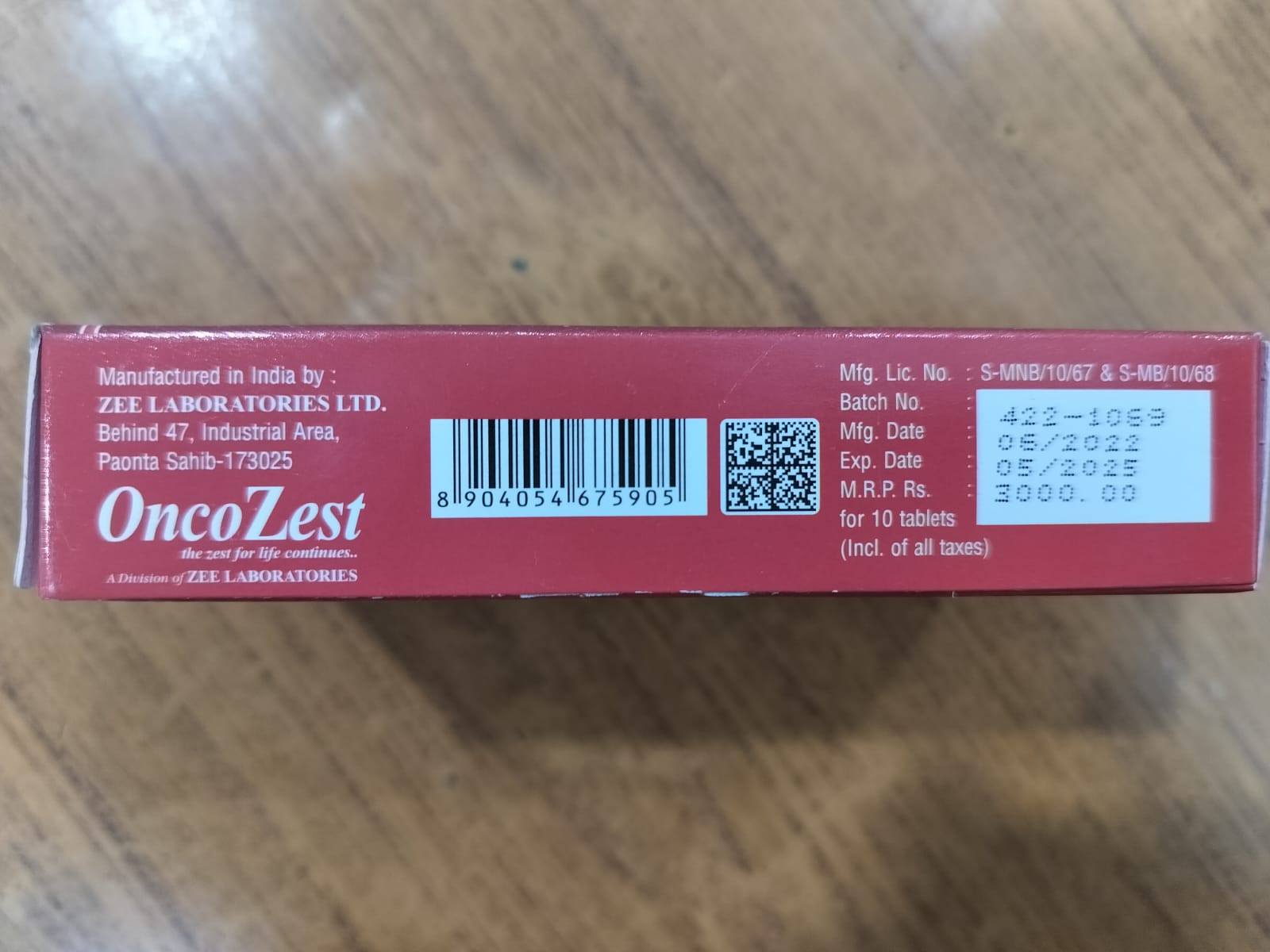 Erlozest 150mg - Erlotinib Tablets