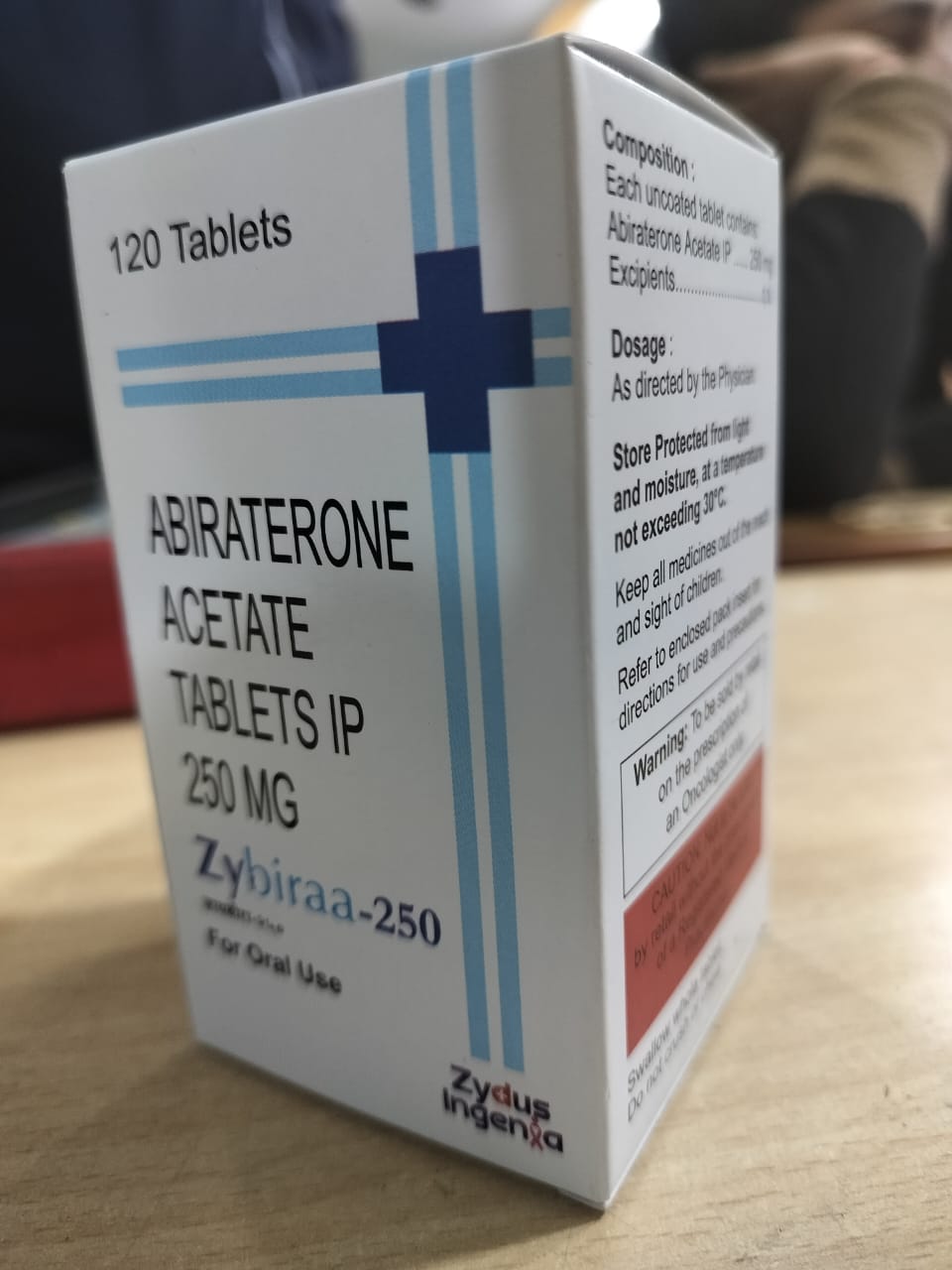 Zybiraa (250mg / 500mg) - Abiraterone Acetate Tablets