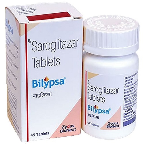 Bilypsa 4mg - Saroglitazar Tablets