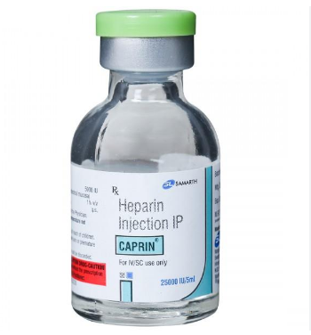 Caprin 25000iu - Heparin Injection