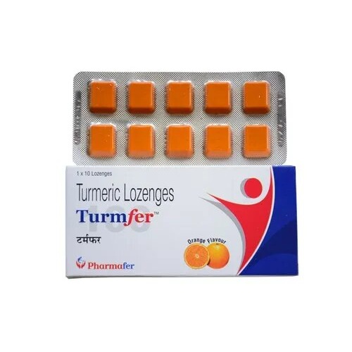 Turmfer 100mg - Turmeric Lozenges Tablets