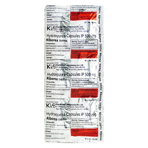 Riborea 500mg - Hydroxyurea Capsules