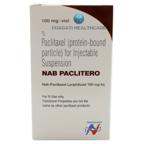 Nab Paclitero 100mg - Paclitaxel for Injectable Suspension