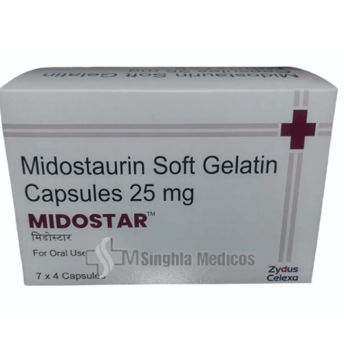 Midostar 25mg - Midostaurin Soft Gelatin Capsules