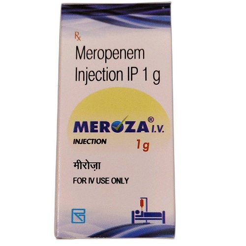 Meroza I.V. 1g - Meropenem Injection