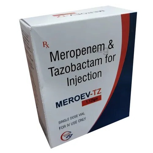 Meroev-Tz 1.125gm - Meropenem & Tazobactam for Injection