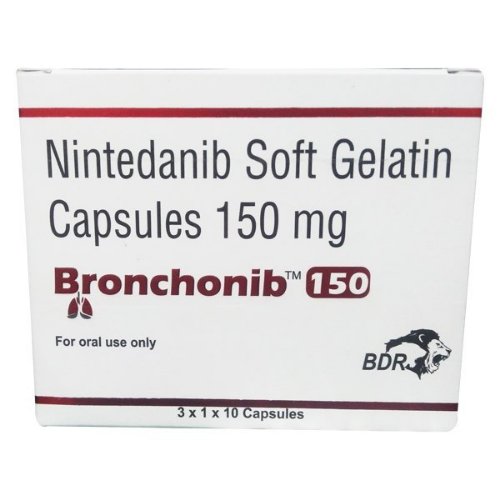 Bronchonib 150mg - Nintedanib Soft Gelatin Capsules