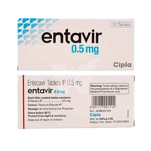 Entavir 0.5mg - Entecavir Tablets