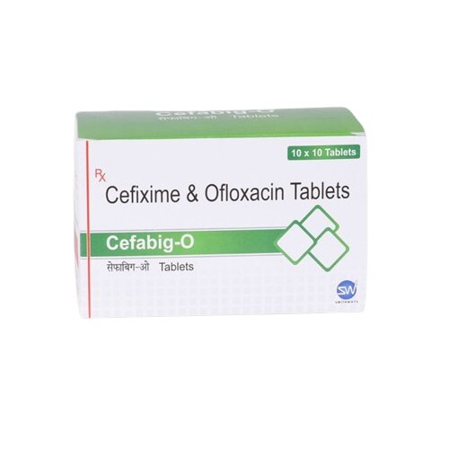 Cefabig-O - Cefixime & Ofloxacin Tablets