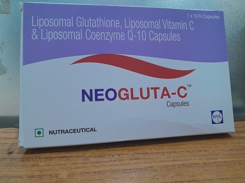 Neogluta-C - Liposomal Glutathione, Liposomal Vitamin C & Liposomal Coenzyme Q-10 Capsules